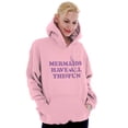 thumbnail image 3 of Mermaids Have All The Fun Cute Beach Hoodie Sweatshirt Women Brisco Brands 5X, 3 of 6