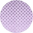 thumbnail image 1 of Ahgly Tapis d'Intérieur Lavable en Machine Carré Transitionnel Lilas Violet Riche, 3 Pieds Carré, 1 of 7