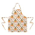 thumbnail image 2 of Happy Thanksgiving Day Apron-Garden Aprons for Women with Pockets-Cotton Linen Waterproof Kitchen Cooking Gardening Aprons Adjustable for Kitchen,Cooking,BBQ and Salon 33"x27", 2 of 7