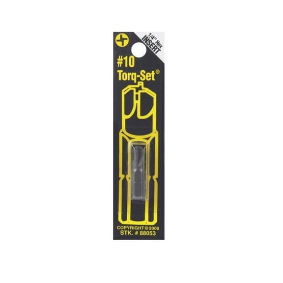 Best Way Tools 88053#10 Torq-Set Security Bit