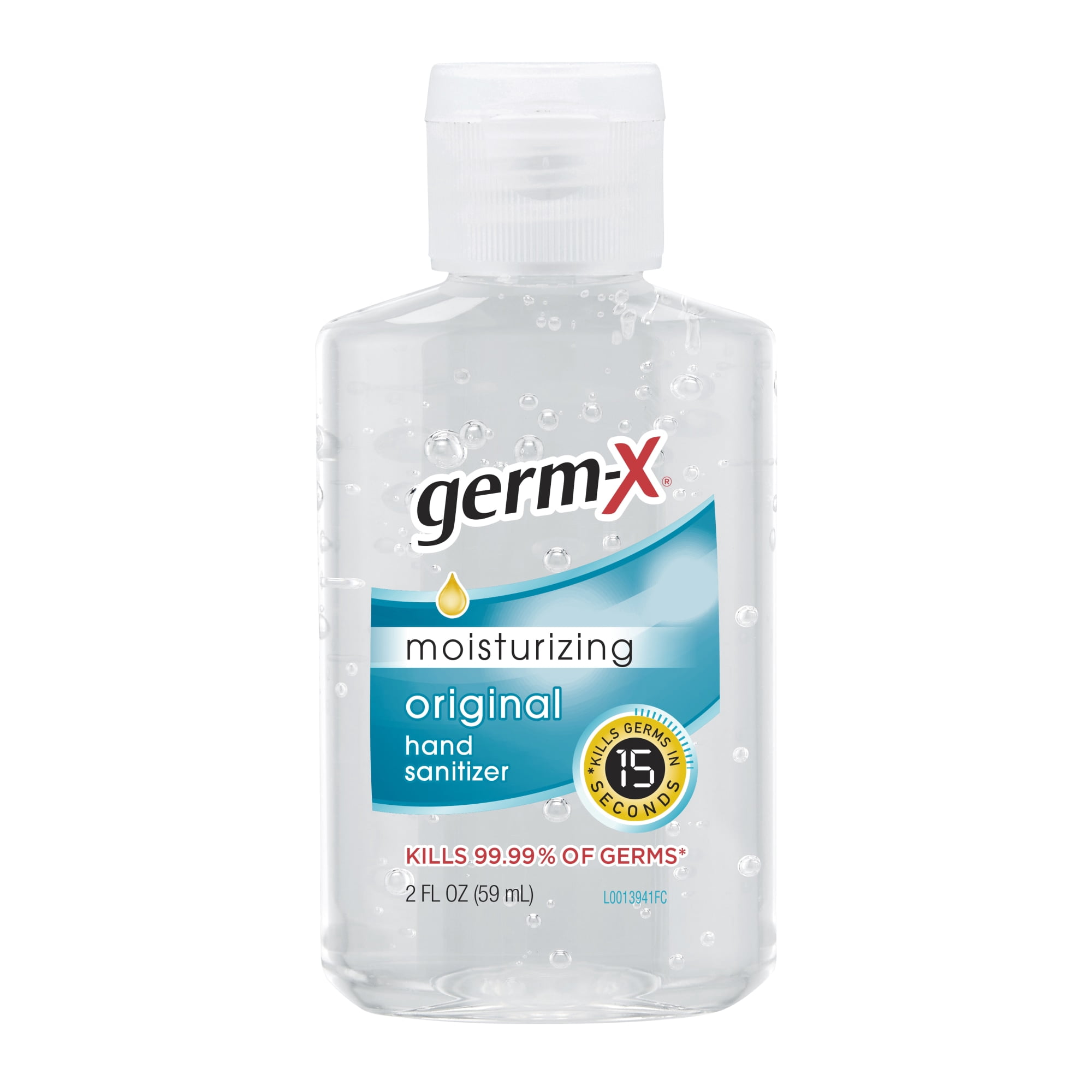 GERM-X Original Hand Sanitizer, 2-Oz Flip-Cap Bottle - Pack of 12 Bottles