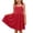 Red, variant on Tdoqot Toddler Halter Girls Sundress- Casual Sleeveless Cute Summer Princess Dresses with Pockets Hot Pink Size 2-10 T