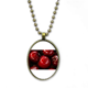 thumbnail image 1 of Frutos rojos Foto CHERRY TEMPLADO Collar Colgante de cadena vintage Colección de joyas colgantes Unbranded M, 1 of 3