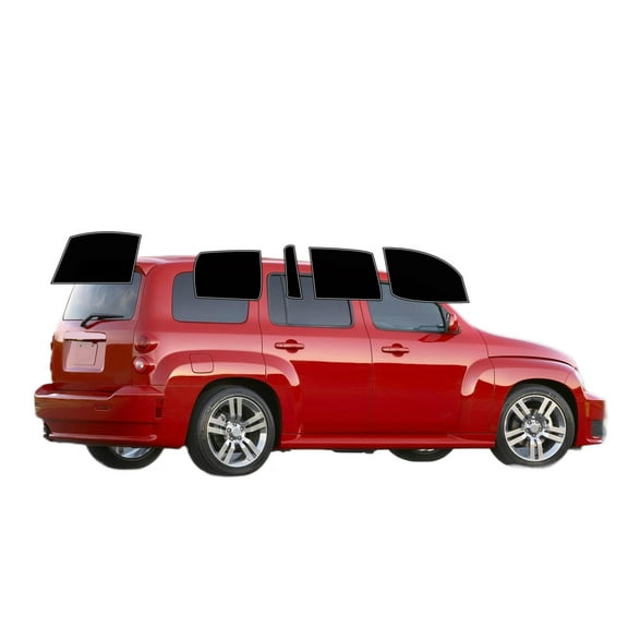 Haiy Co - PreCut 2Ply 05% Window Tint Film Kit For 2006-2011 Chevrolet HHR -Side+Rear Window
