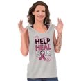 thumbnail image 4 of Help Heal Hope Breast Cancer Aware Tank Top Tee Shirt Women Brisco Brands S, 4 of 6