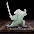 thumbnail image 3 of Quemador de incienso Samurai Knight Sunnimix Cerámica Verde, 3 of 8
