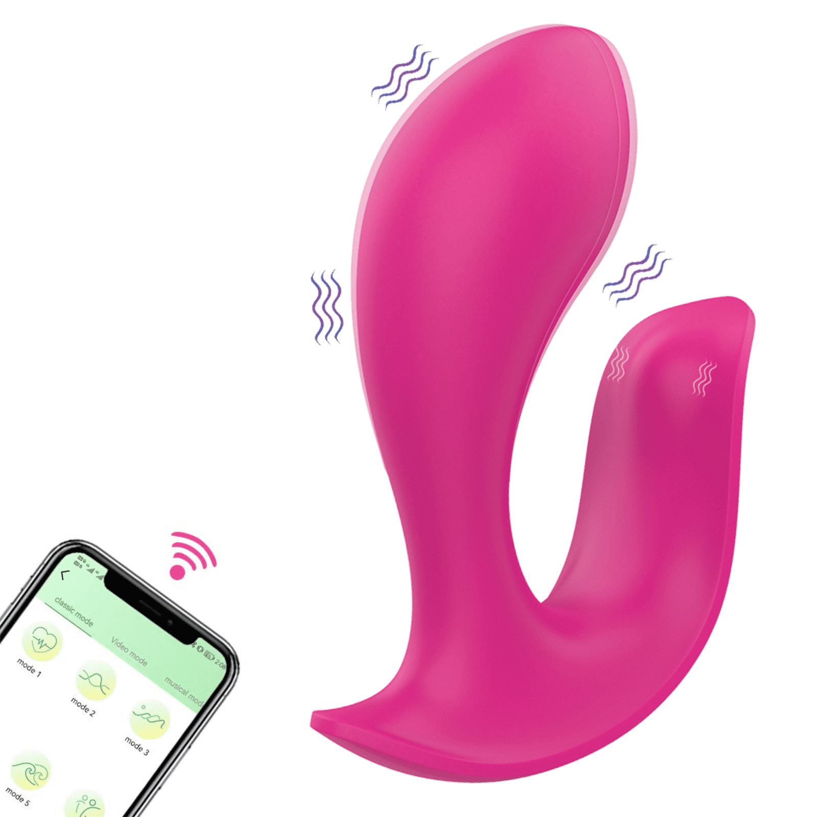 TLUDA Wearable Panty Vibrator with APP Remote Control for Women, G Spot Vibrator Dildo Stimulator Adult Sex Toy, picture