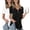 Bm06 Black White, variant on Womens Summer Short Sleeve Tunic Tops Loose Fit Casual Blouses