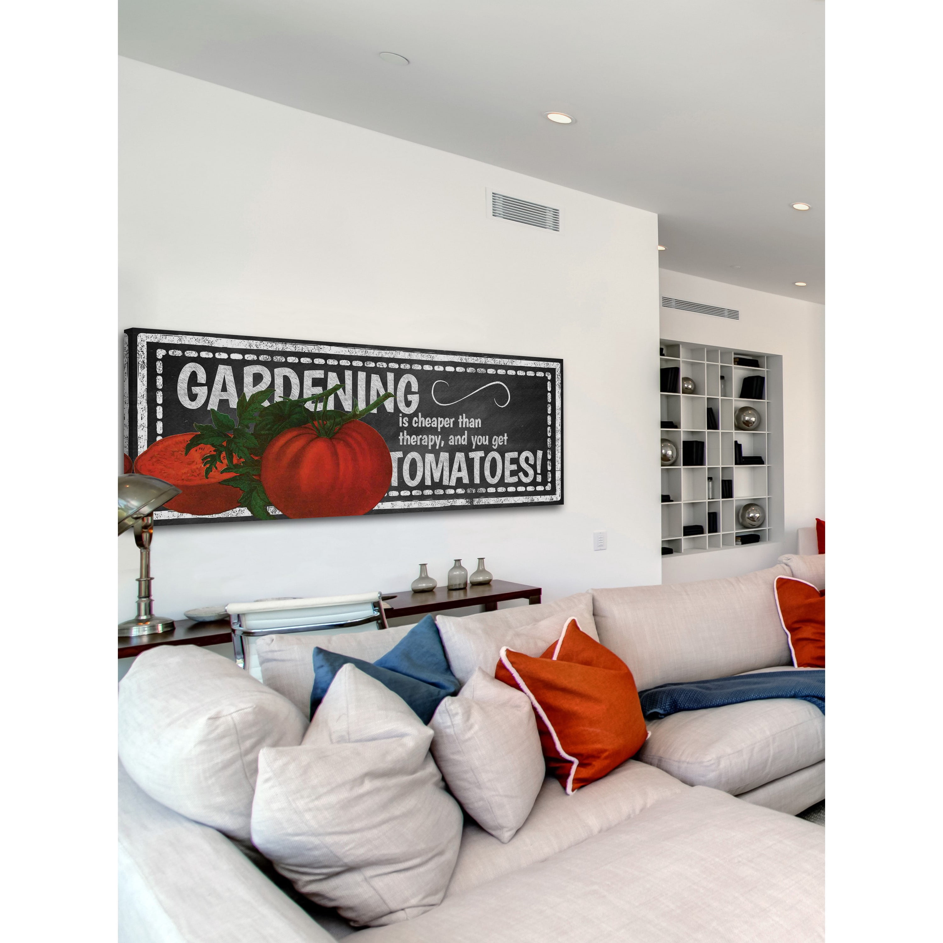 Marmont Hill "Tomato Chalk" Painting Print on Canvas