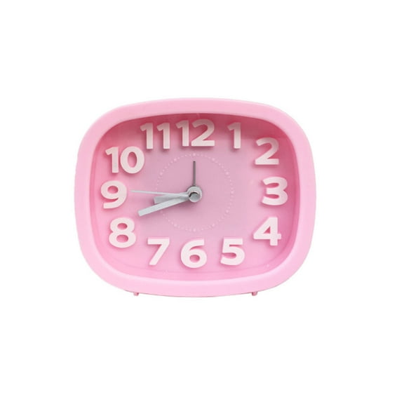 CCOCC Alarm Clock,Robust ABS Alarm Clocks for Bedrooms,Easy-Read LCD Table Clock,Peaceful Electric Alarm Clock