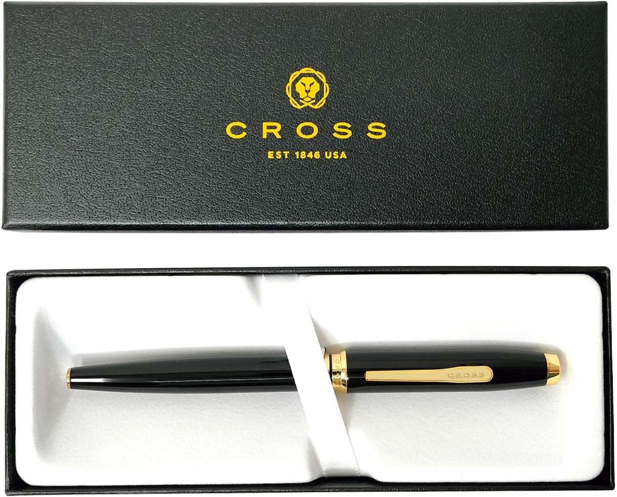 Cross Coventry Black Lacquer with Gold-Tone Fine Nib Fountain Pen