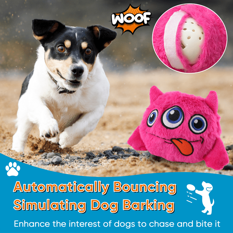 Yoidesu Dog Electric Bouncing Ball Toy, Motorized Entertainment Toy, Dog  Barking, Bouncing and Shaking Motion Sensors, Help Your Dog Exercise More  and
