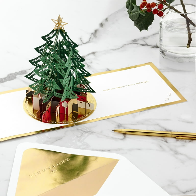 Biglietto Di Natale Con Musica Biglietto Di Natale Hallmark 3D Pop-up