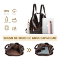thumbnail image 2 of Bolsas De Mujer Para 14in Laptop Bandolera Mujer Impermeable Xtellar cafe, 2 of 3