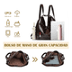 thumbnail image 2 of Bolsas De Mujer Para 14in Laptop Bandolera Mujer Impermeable Xtellar cafe, 2 of 3