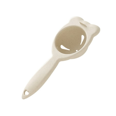 

Egg Yolk White Separator Filter Cartoon Plastic Egg Divider Extractor Kitchen Gadget Baking Separation Tool