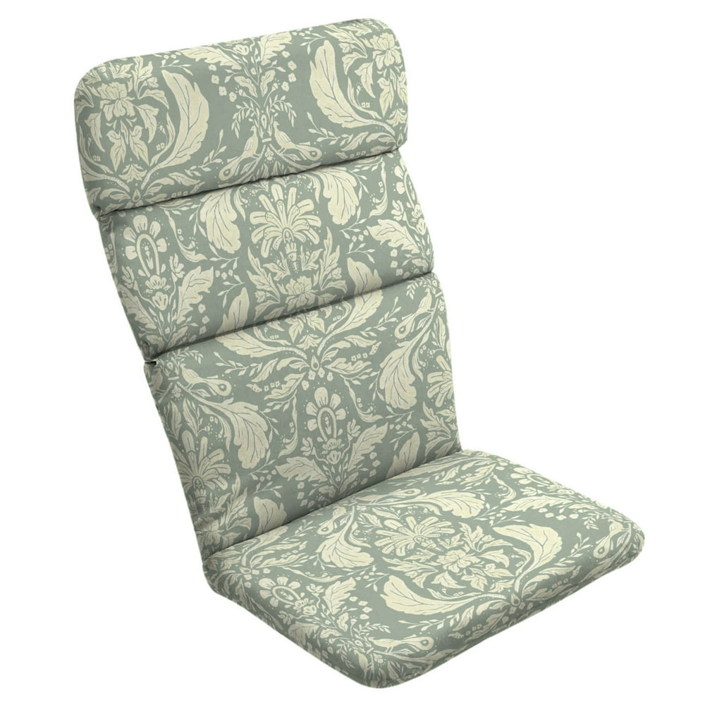 Arden + Artisans Pietro Damask Outdoor 45.5 x 20 in. Adirondack Chair Cushion