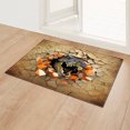 thumbnail image 3 of Alfombra suave con diseño 3D de dinosaurios, ideal para interiores en dormitorios, salas y pasillos, disponible en tamaño 50x80 cm, estilo 1., 3 of 6