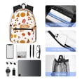 thumbnail image 4 of Easygdp Fall Gnomes Harvest Mochila Casual para Portátil, Mochila para Escuela, Viajes, Negocios, 4 of 6