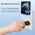 thumbnail image 3 of Whale LED Square Night Lights - Stylish and Energy-Efficient Illumination for Any Room - Set of 2, 3 of 6