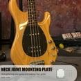 thumbnail image 4 of Raindrops Electric Guitar Part 1 Set Neck Plates Metal Rectangular for Musicians Performance Recording Practice, 4 of 6