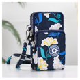 thumbnail image 2 of Woman‘s Cell Phone Bag with Large Capacity Wrist Strap Prints Design for Outdoor School Office Commute, 2 of 2