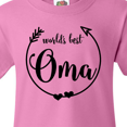 thumbnail image 4 of Inktastic World's Best Oma Youth T-Shirt, 4 of 5