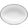 thumbnail image 2 of Noritake Regina Platinum Oval Vegetable Serving Bowl, 2 of 3