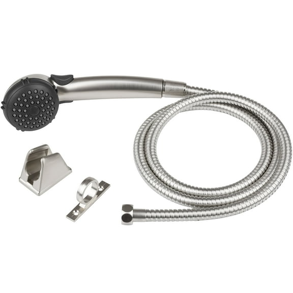 RV Single Function Shower Wand & Hose Kit - Brushed Satin Nickel