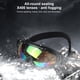 thumbnail image 5 of Gafas de esquí para moto con parabrisas - OTG sobre el cristal, lente cilíndrica ancha, antiempaña, espuma multicapa, amarillo/gris/multicolor, 7,08x3,14 in, 5 of 8