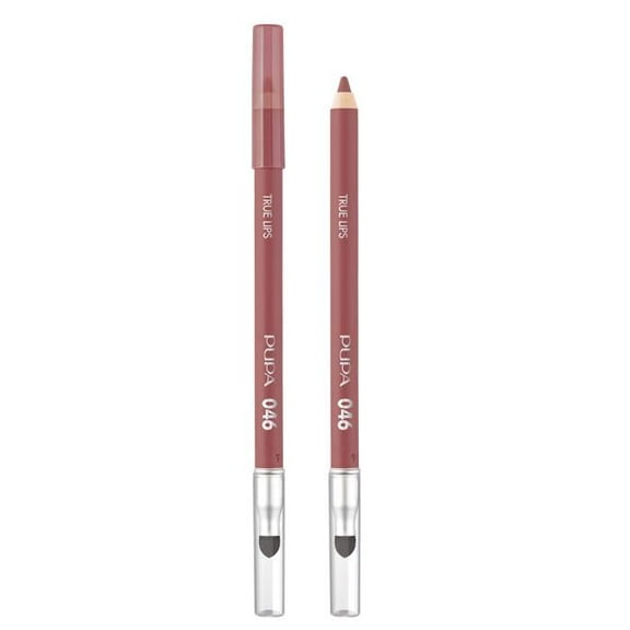 Delineador de labios mezclable Pupa True Lips - 046 Vintage Rose Milano para mujeres - Delineador de labios de 0.042 oz