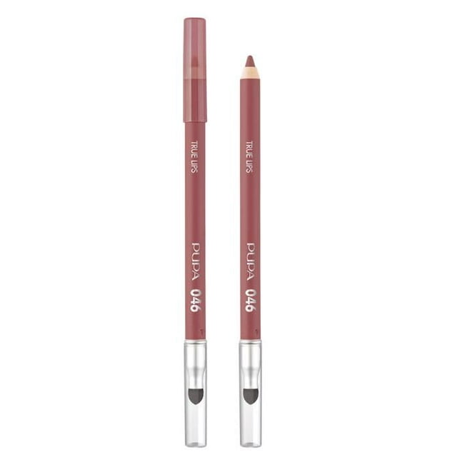 Delineador de labios mezclable Pupa True Lips - 046 Vintage Rose Milano para mujeres - Delineador de labios de 0.042 oz