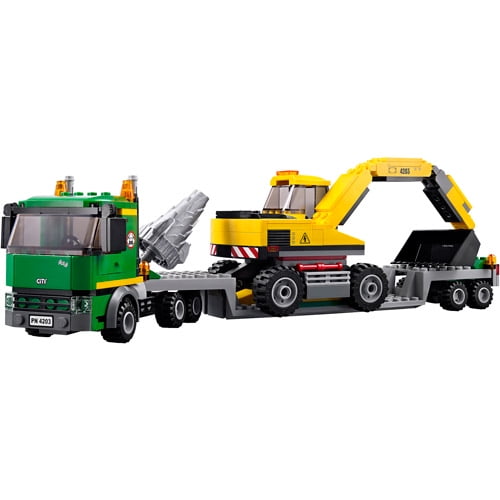 lego excavator transport