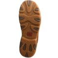 thumbnail image 5 of Twisted X Boots Mens 4 Woven Oiled Saddle Pull On Chelsea 8 Burgundy, 5 of 5