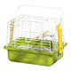 thumbnail image 2 of Caza de viaje de transporte de aves con percha de pie, portador de jaula de viaje portátil liviano para aventuras al aire libre, periquitos, loros conjunto de 3, 2 of 10