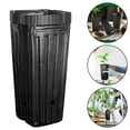 thumbnail image 2 of Plastic Deep Nursery Tree Pot 7.8inch Flower Plant Container Pot Outdoor Garden 25pcs, 2 of 7
