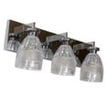 thumbnail image 3 of Yalina 3-Light Cut Glass Wall Sconce, 3 of 4