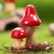 thumbnail image 3 of GOOHOCHY 3 juegos de microadornos paisajísticos de hongos, encantadoras macetas de madera con forma de hongo., 3 of 8