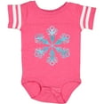 thumbnail image 3 of Inktastic Icy Blue Winter Snowflake Boys or Girls Baby Bodysuit, 3 of 5