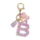 thumbnail image 5 of Llavero con letras, llavero de resina con dijes para billetera de mujer. B, 5 of 9