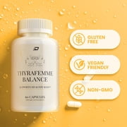 ThyraFemme Balance Capsule - ThyraFemme Balance Advanced Formula for Healthy Body, 5 Pack, 300 Capsules