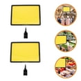 thumbnail image 4 of Shisuyan Price Label Holders with Clips Assorted Color 2Pack 11.8X8.5X0.4In, 4 of 9