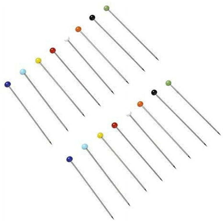 250 Pcs Straight Pins 38mm Pearlized Ball Head Pins, Sewing Pins for Fabric  DIY Sewing Pins Crafts