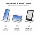 thumbnail image 3 of Multi Angle Tablet and Cell Phone Stand Holder, Desktop Device Stand for Compatible Phones, Tablets and E-Readers, TIKA, 3 of 7