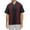 Burgundy / Black, variant on Liquid West Men's Classic Retro Bowling Shirt ( #12 - Grey/White, S)