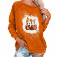thumbnail image 1 of Sudaderas de Acción de Gracias Para Mujer Suéter de Cuello Redondo Blusa Suelta Tops Sin Capucha Odeerbi ODB204343, 1 of 7