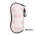 thumbnail image 3 of ZICANCN Sunglasses Soft Case, Pink Lovely Cat Paw Neoprene Zipper Eyeglass Case for Men Women, 3 of 9