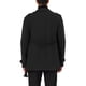 thumbnail image 3 of Abrigo de hombre Inspire Chic, de doble botonadura, con solapa, abrigo tipo trench con cinturón, negro, talla L, 3 of 7