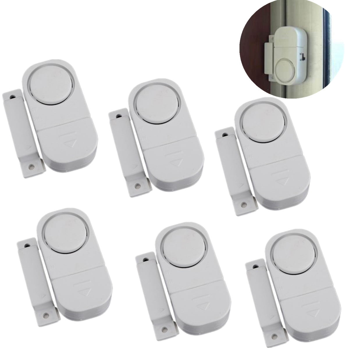 Wireless Door Window WiFi Magnetic APP Control Smart Home Security Burglar Alarm 