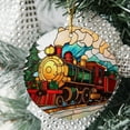 thumbnail image 2 of Personalized Polar Express Train Ornaments, Polar Express Train Xmas Gifts Ideas, Polar Express Train Christmas Tree Ornament, Polar Express Train Christmas Keepsake gAKqbm, 2 of 5